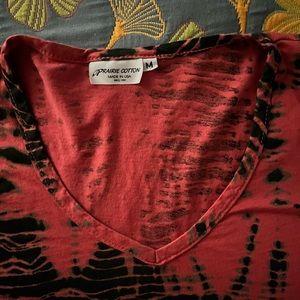 Prairie Cotton tee. 3/4 sleeve